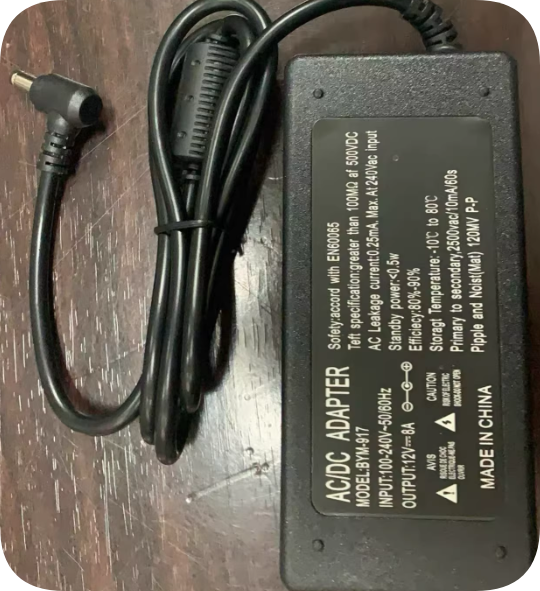 *Brand NEW*DC 12V 8A power adapter transformer line BYM-917 power adapter power supply